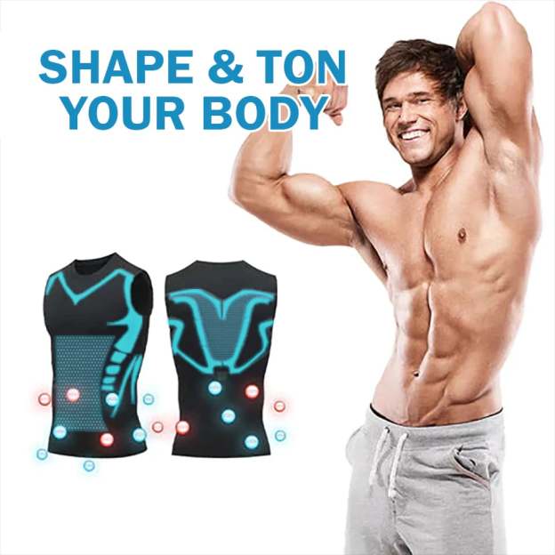 2025 New Version Ionic Shaping Sleeveless Shirt-POIULTD