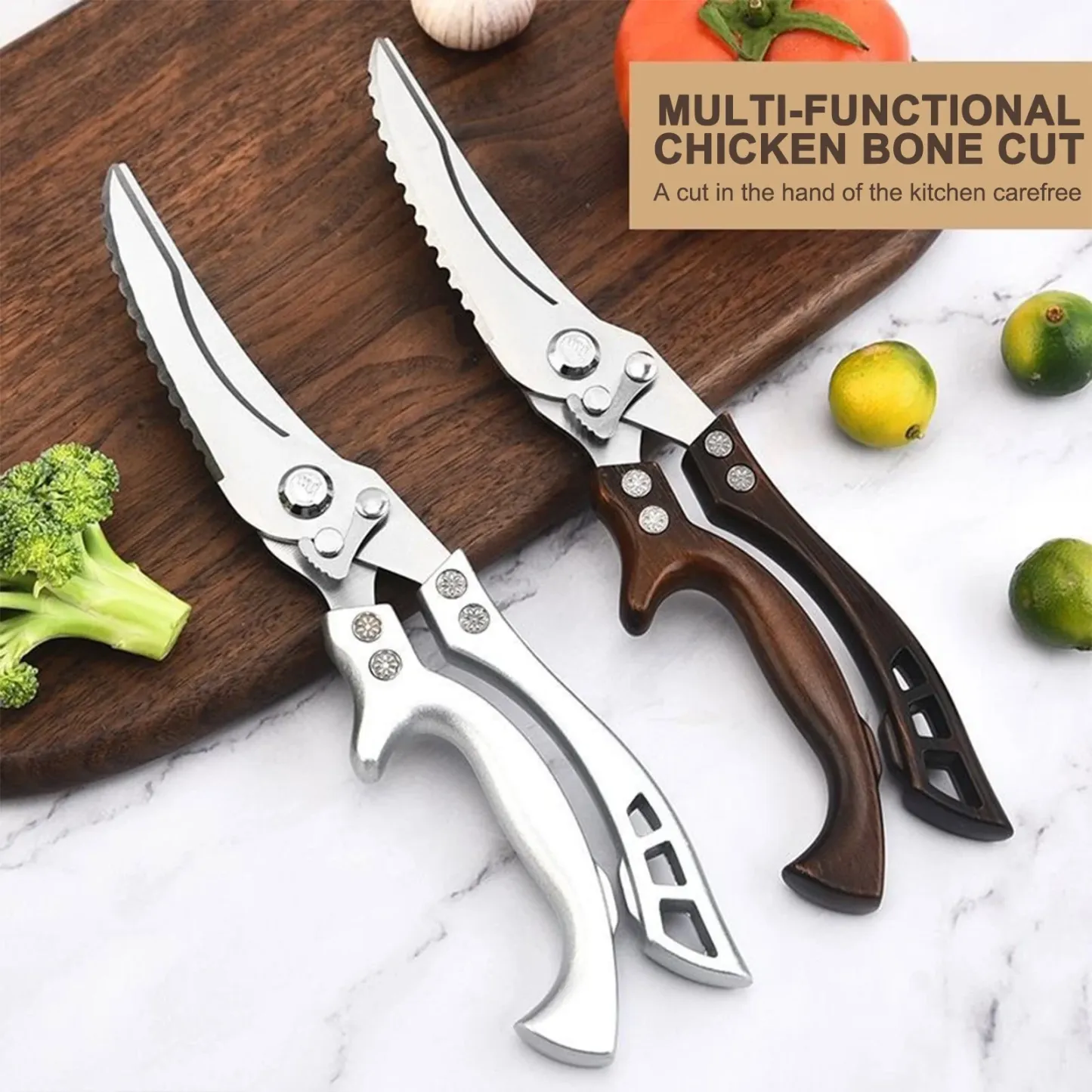 ( 💖HOT SALE NOW-48% OFF) -Heavy Duty Stainless Steel Bone-Cut Scissors-POIULTD