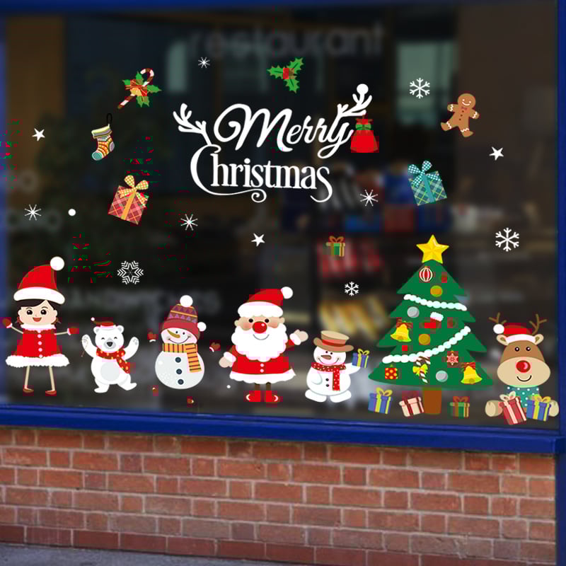 🔥Christmas Window Clings-POIULTD