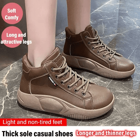 (🔥50% OFF🔥 Today And Free Shipping)💝LetcloTM Women's High Top Thick Sole Martin Boots