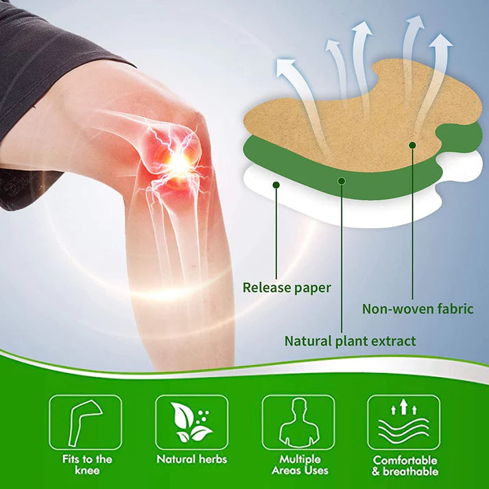 ⭐Natural Knee Pain Patches-POIULTD