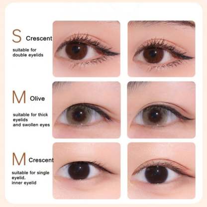 🔥GLUE-FREE INVISIBLE DOUBLE EYELID STICKER(120 STRIPS / PACK)-POIULTD