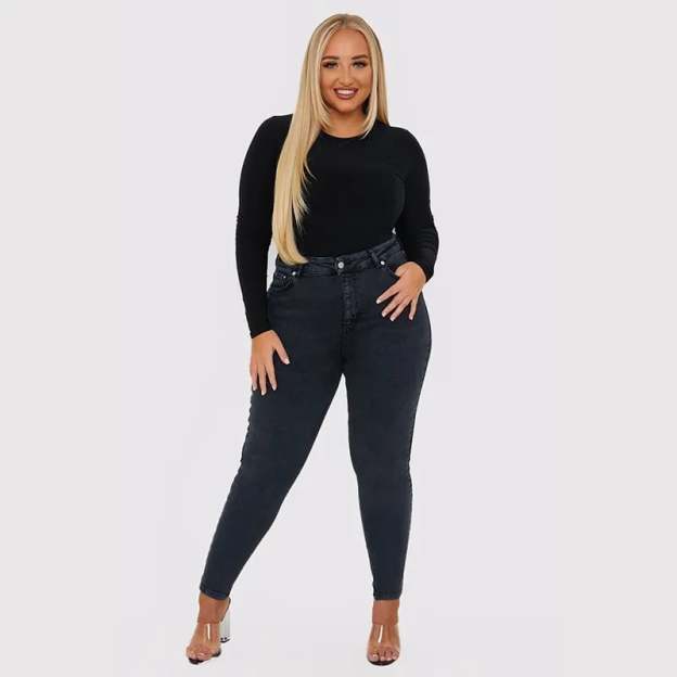 🎉LAST DAY  49% OFF - 🔥Shapewear Belly Lift Butt Lift Vintage Comfort Control Jeans