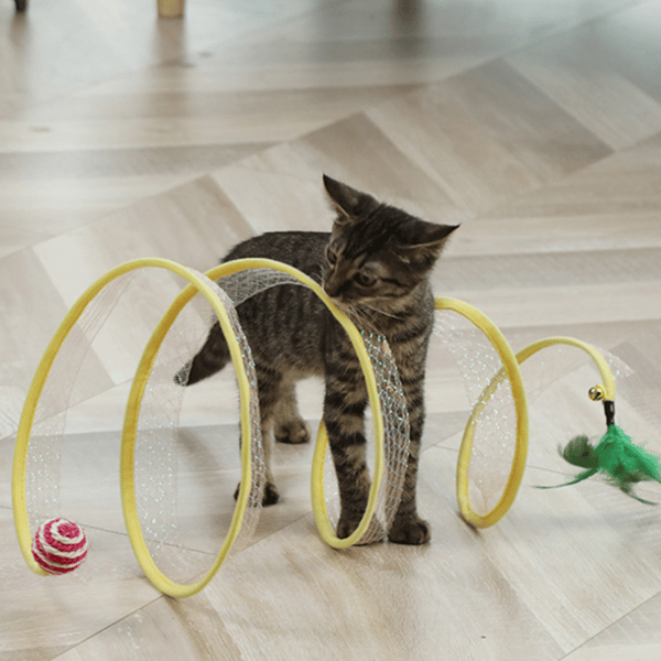 Hot Sale🐈Folded cat tunnel🔥Buy 2 Get 1 Free🔥-POIULTD