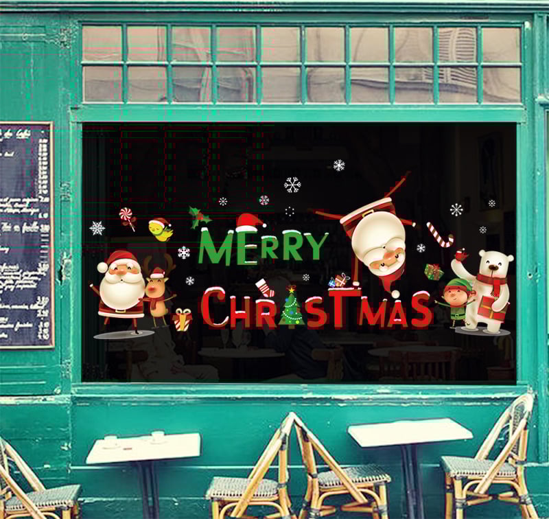 🔥Christmas Window Clings-POIULTD