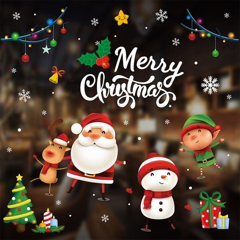 🔥Christmas Window Clings-POIULTD