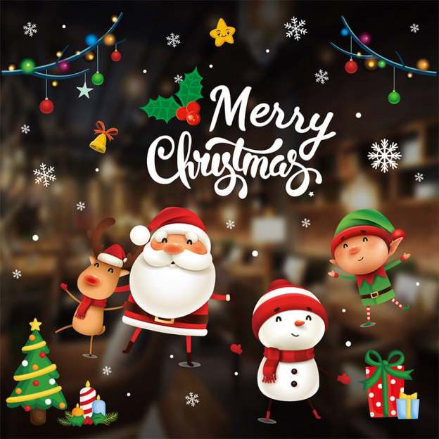 🔥Christmas Window Clings-POIULTD