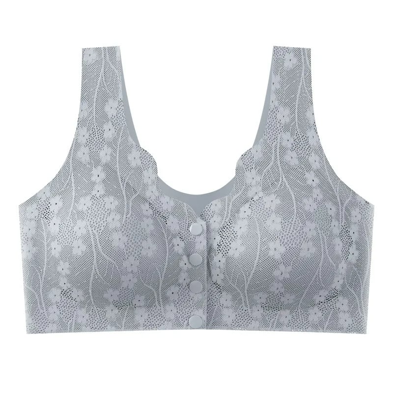 🔥Buy 1 Get 2 Free (3PCS) - Comfortable & Convenient Front Button Bra-POIULTD