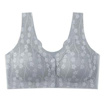 🔥Buy 1 Get 2 Free (3PCS) - Comfortable & Convenient Front Button Bra-POIULTD