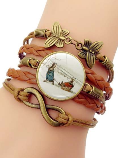 Easter Bunny Time Stone Bracelet-POIULTD