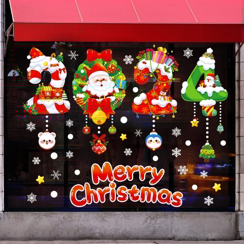 🔥Christmas Window Clings-POIULTD