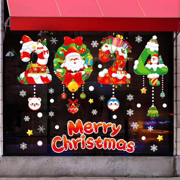 🔥Christmas Window Clings-POIULTD