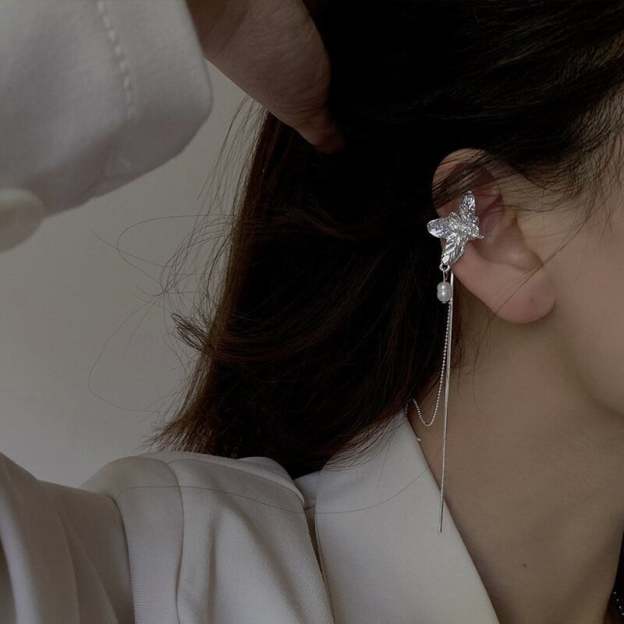 Tassel Ear Clip-POIULTD