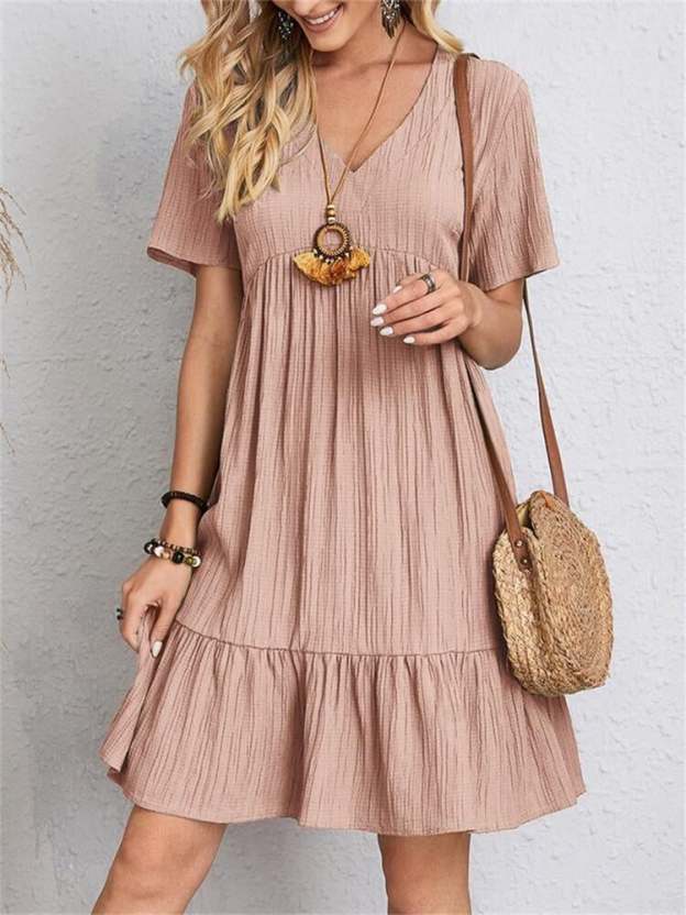 🔥 Retro V-neck women's clothing-POIULTD