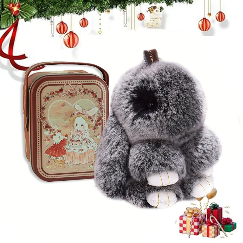 🎁Handmade Soft  Christmas Bunny Charms-POIULTD