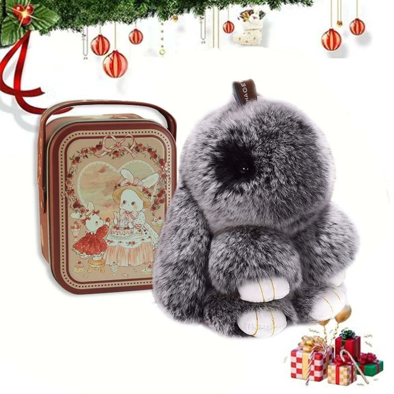 🎁Handmade Soft  Christmas Bunny Charms-POIULTD