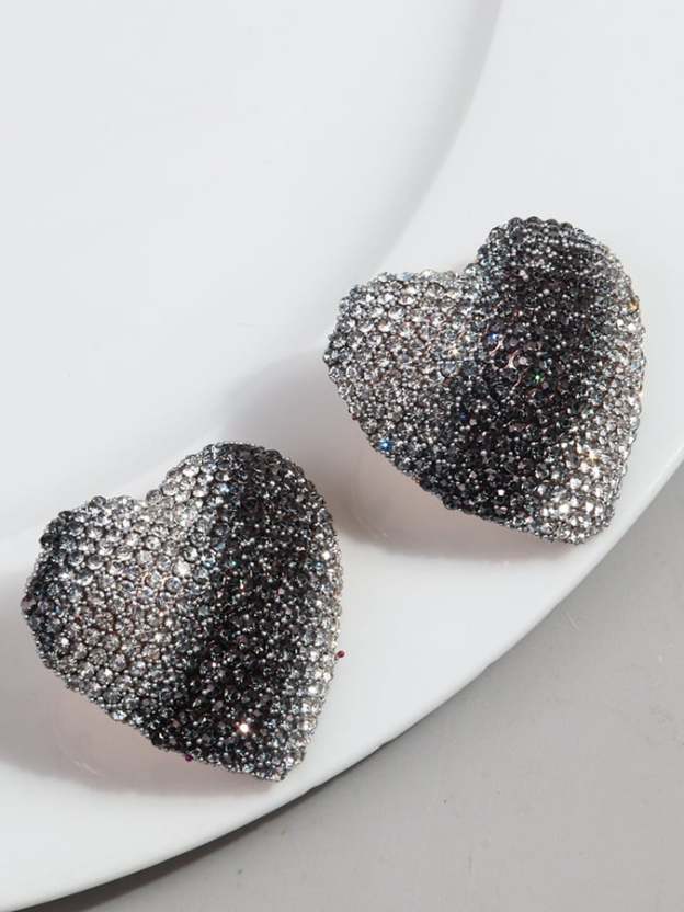Women's Valentine's Day Heart Fashion Earrings-POIULTD