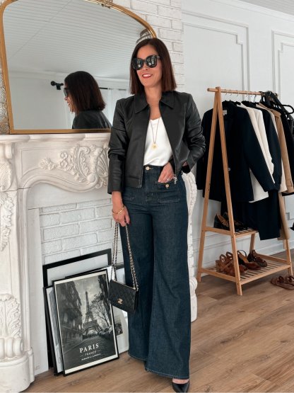 🧣🔥Spring Fashion Update 49% OFF👖Tummy Control Sailor Wide Leg Trouser