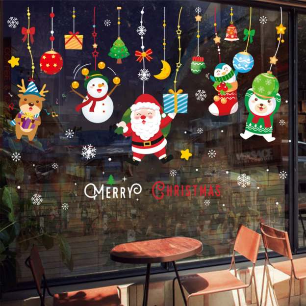 🔥Christmas Window Clings-POIULTD
