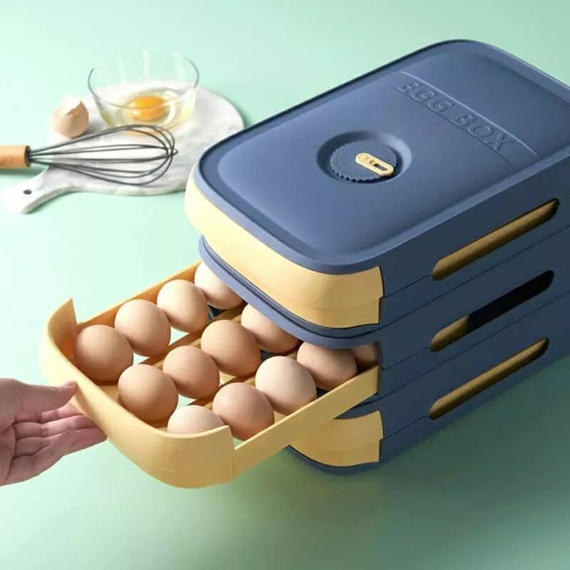 (🔥2023 Hot Sale Now - 48% OFF) New Drawer Type Egg Storage Box-POIULTD