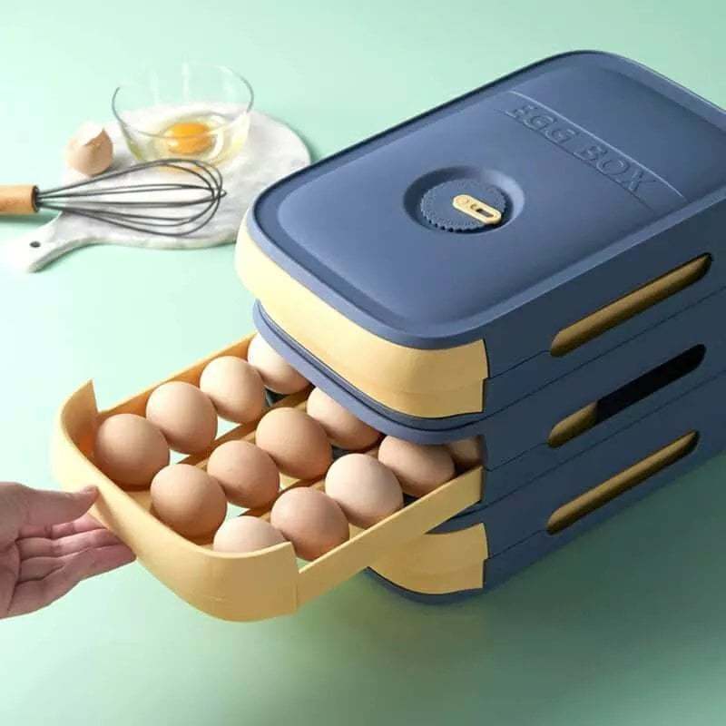 (🔥2023 Hot Sale Now - 48% OFF) New Drawer Type Egg Storage Box-POIULTD