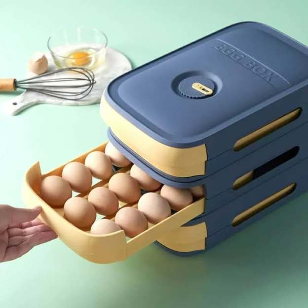 (🔥2023 Hot Sale Now - 48% OFF) New Drawer Type Egg Storage Box-POIULTD