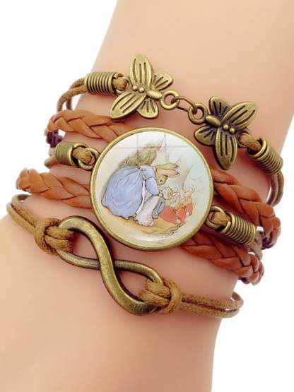 Easter Bunny Time Stone Bracelet-POIULTD