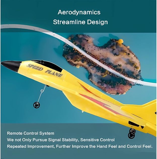 🎁New remote control wireless airplane toy-POIULTD