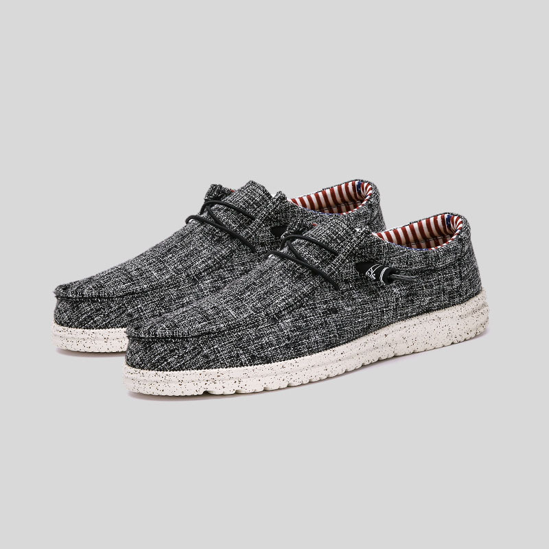 MEN'S COMFORTABLE BREATHABLE LINING FLAG CASUAL SHOES-POIULTD