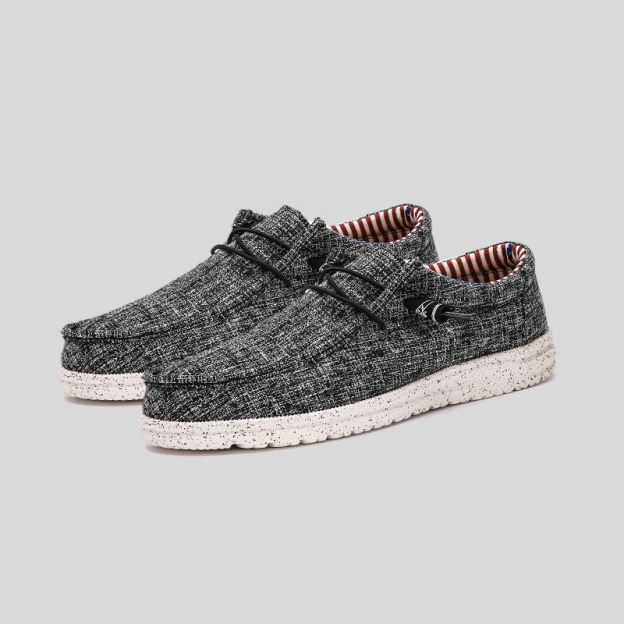 MEN'S COMFORTABLE BREATHABLE LINING FLAG CASUAL SHOES-POIULTD