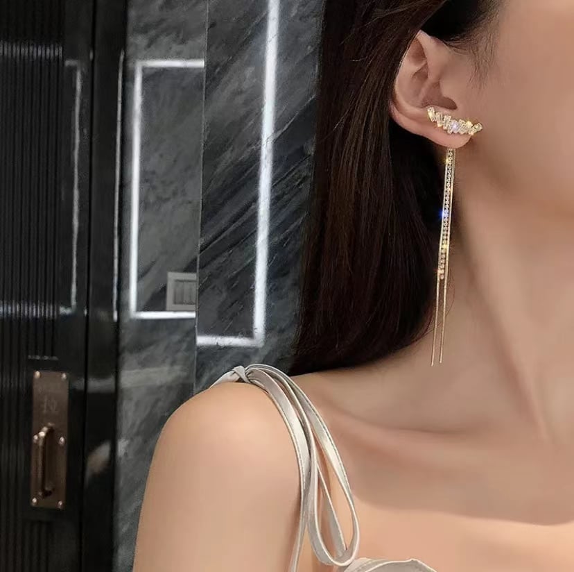 Last Day 49% OFF✨Pentagram Tassel Earrings| Perfect Gift🎁-POIULTD