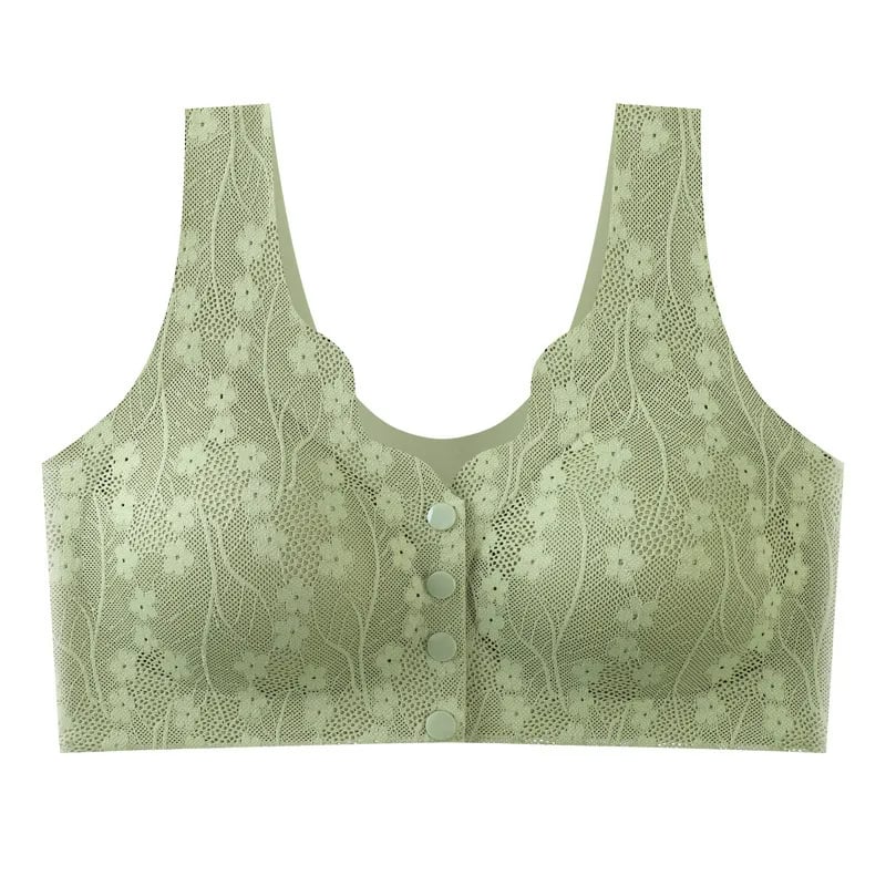 🔥Buy 1 Get 2 Free (3PCS) - Comfortable & Convenient Front Button Bra-POIULTD