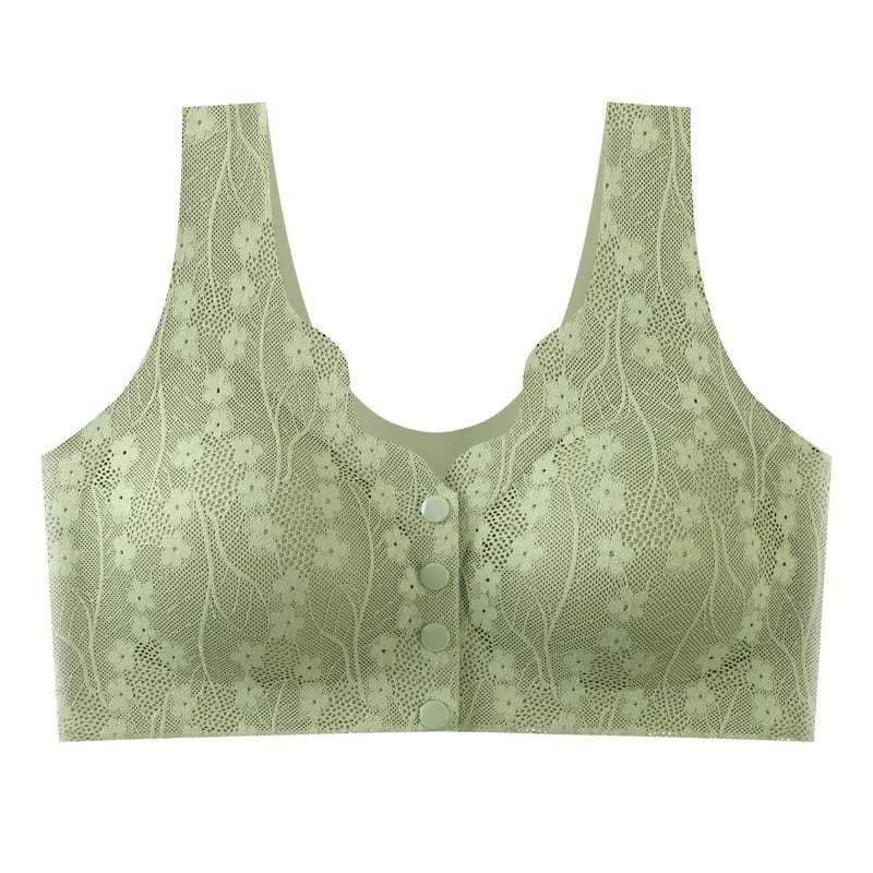 🔥Buy 1 Get 2 Free (3PCS) - Comfortable & Convenient Front Button Bra-POIULTD