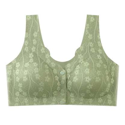 🔥Buy 1 Get 2 Free (3PCS) - Comfortable & Convenient Front Button Bra-POIULTD