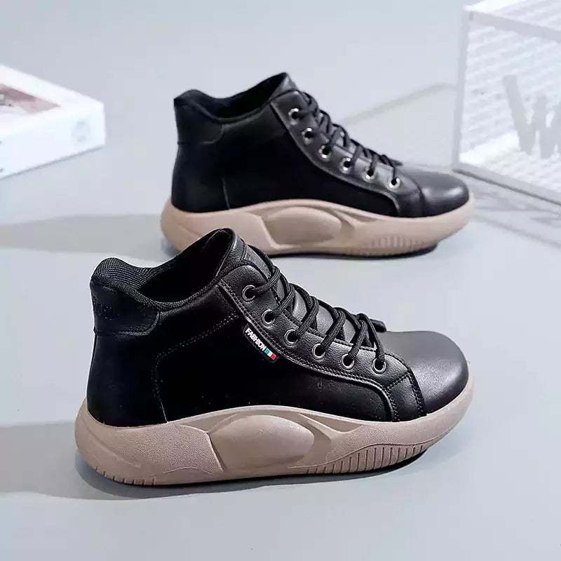 (🔥50% OFF🔥 Today And Free Shipping)💝LetcloTM Women's High Top Thick Sole Martin Boots