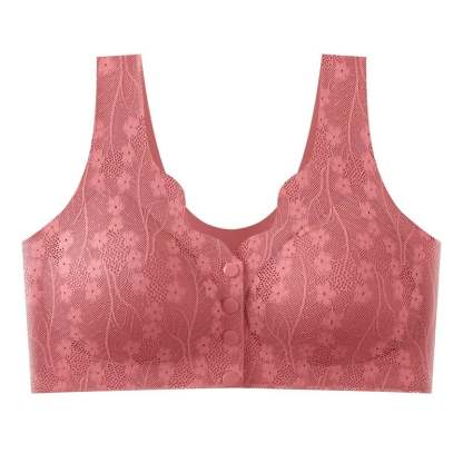 🔥Buy 1 Get 2 Free (3PCS) - Comfortable & Convenient Front Button Bra-POIULTD