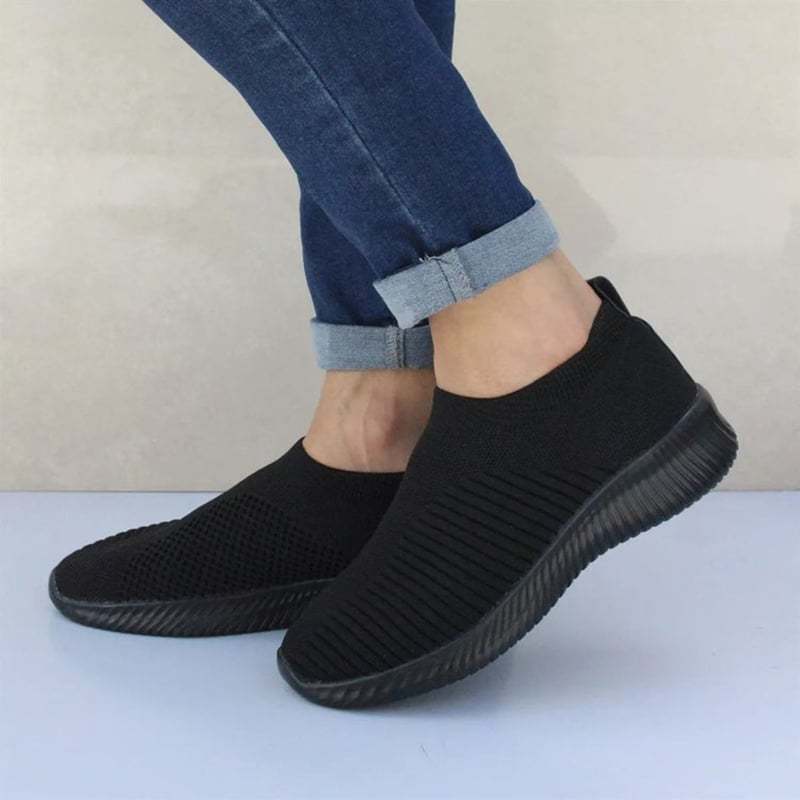 Casual Weave Women's Sneakers-POIULTD
