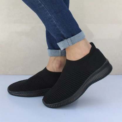 Casual Weave Women's Sneakers-POIULTD
