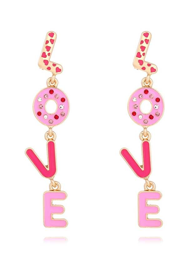 Women's Valentine's Day Love Earrings-POIULTD