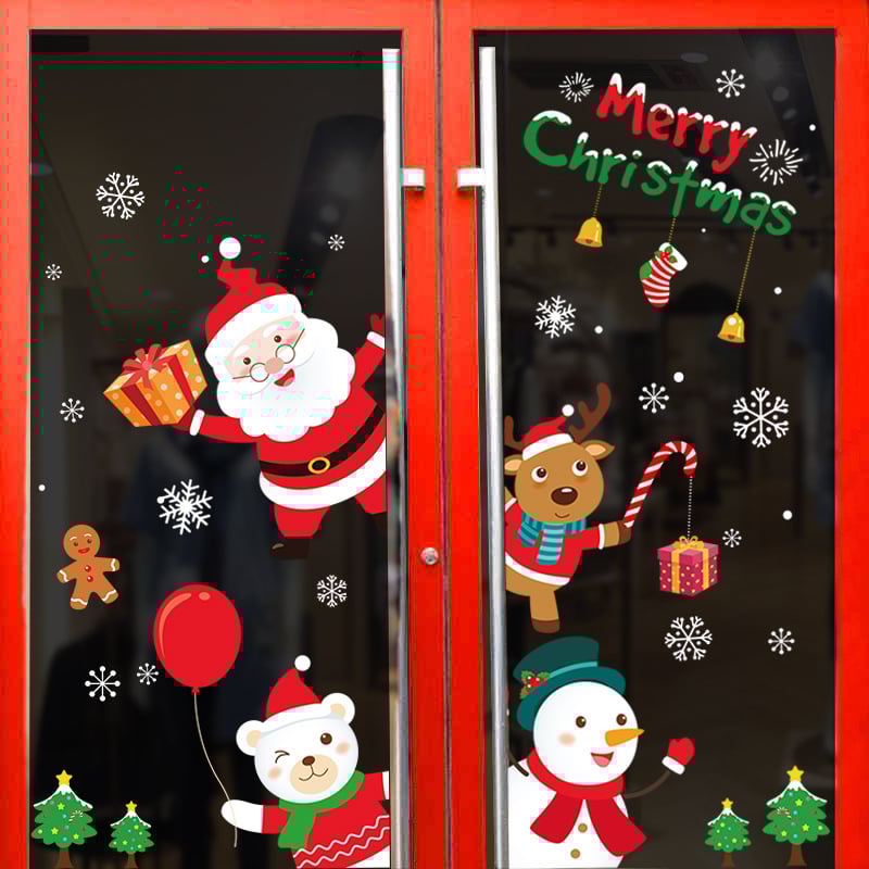 🔥Christmas Window Clings-POIULTD