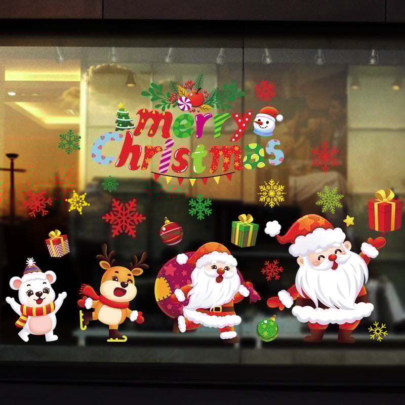 🔥Christmas Window Clings-POIULTD