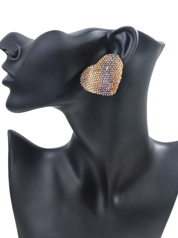 Women's Valentine's Day Heart Fashion Earrings-POIULTD