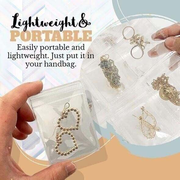 🎁Last Day Promotion 70% OFF--Transparent Jewellery Storage Book Set-POIULTD