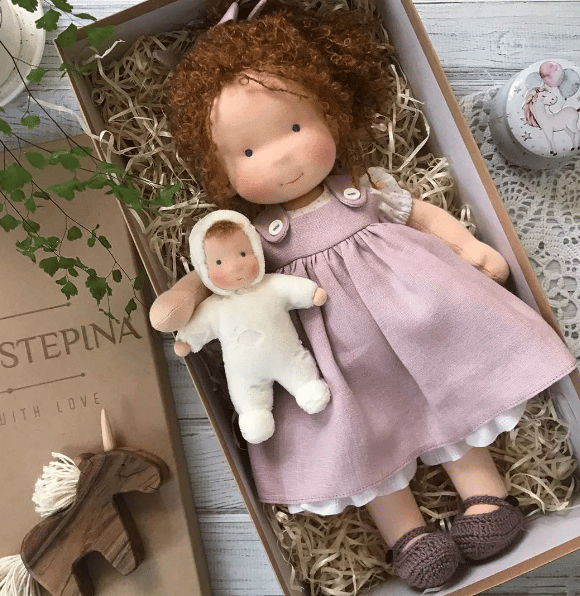 (New)Handmade Waldorf Doll🎁Gift For Children🎁