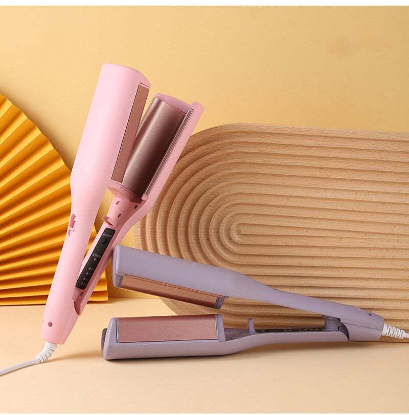 French Wave Curling Iron-POIULTD