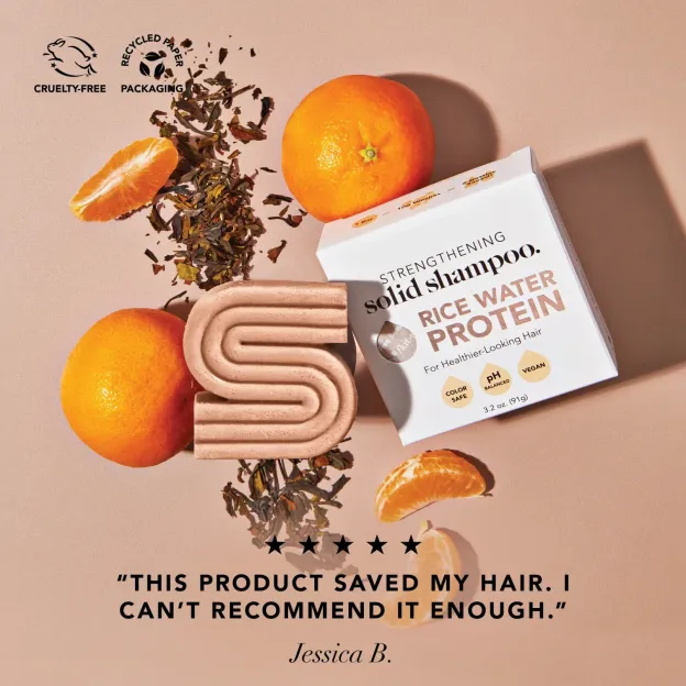 Rice Water Shampoo & Conditioner Combo-POIULTD