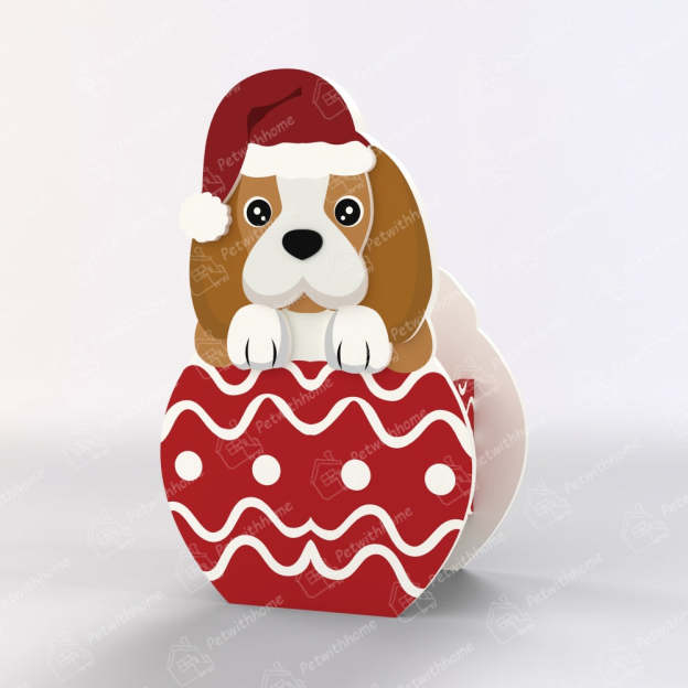 Beagle Christmas Planter-POIULTD