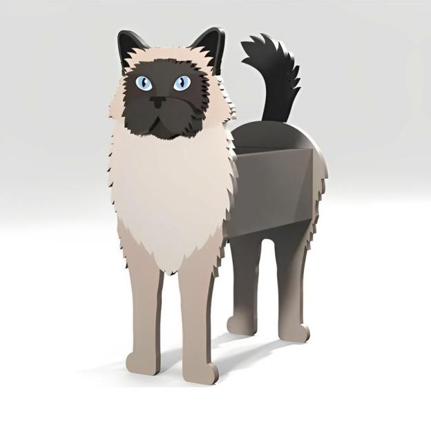 Birman Cat Planter-POIULTD