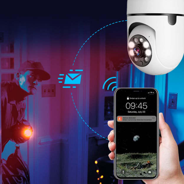 The Original BulbCam360™️ - Wireless Smart Security Cam-POIULTD