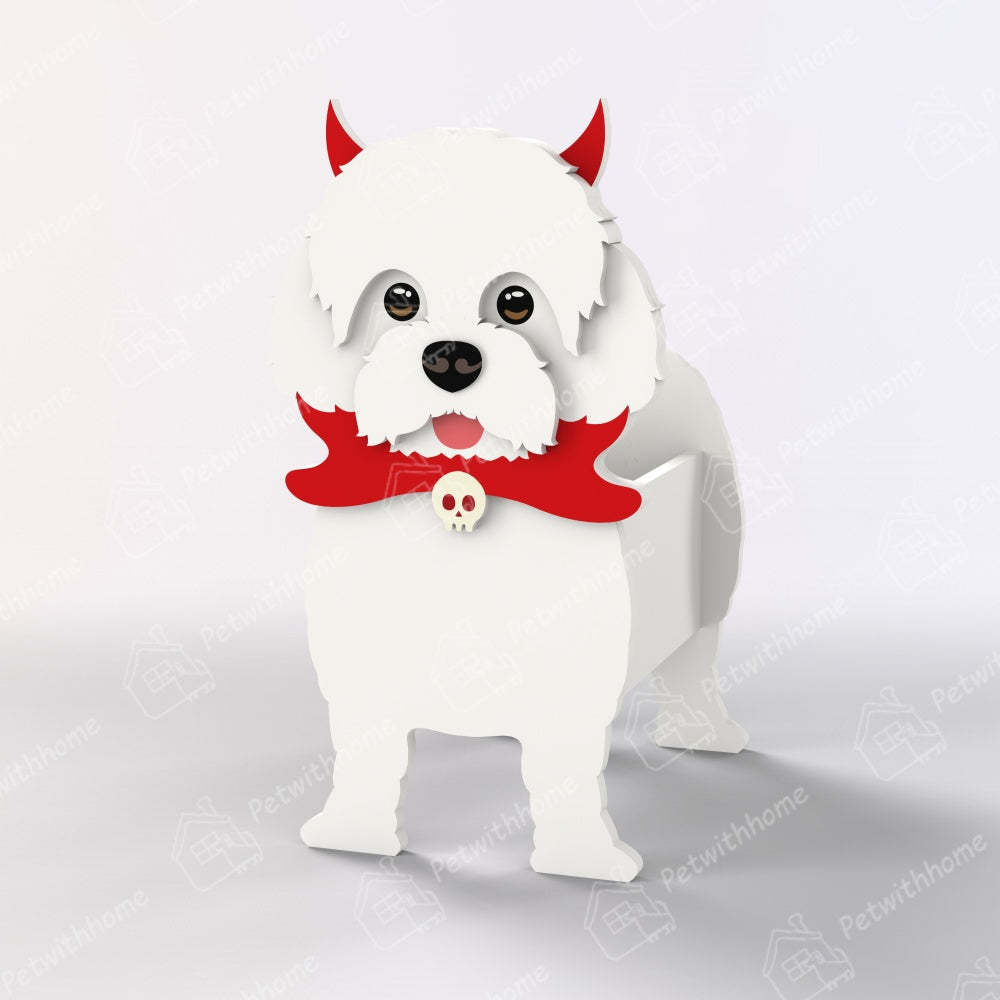 Cavoodle Halloween Planter-POIULTD